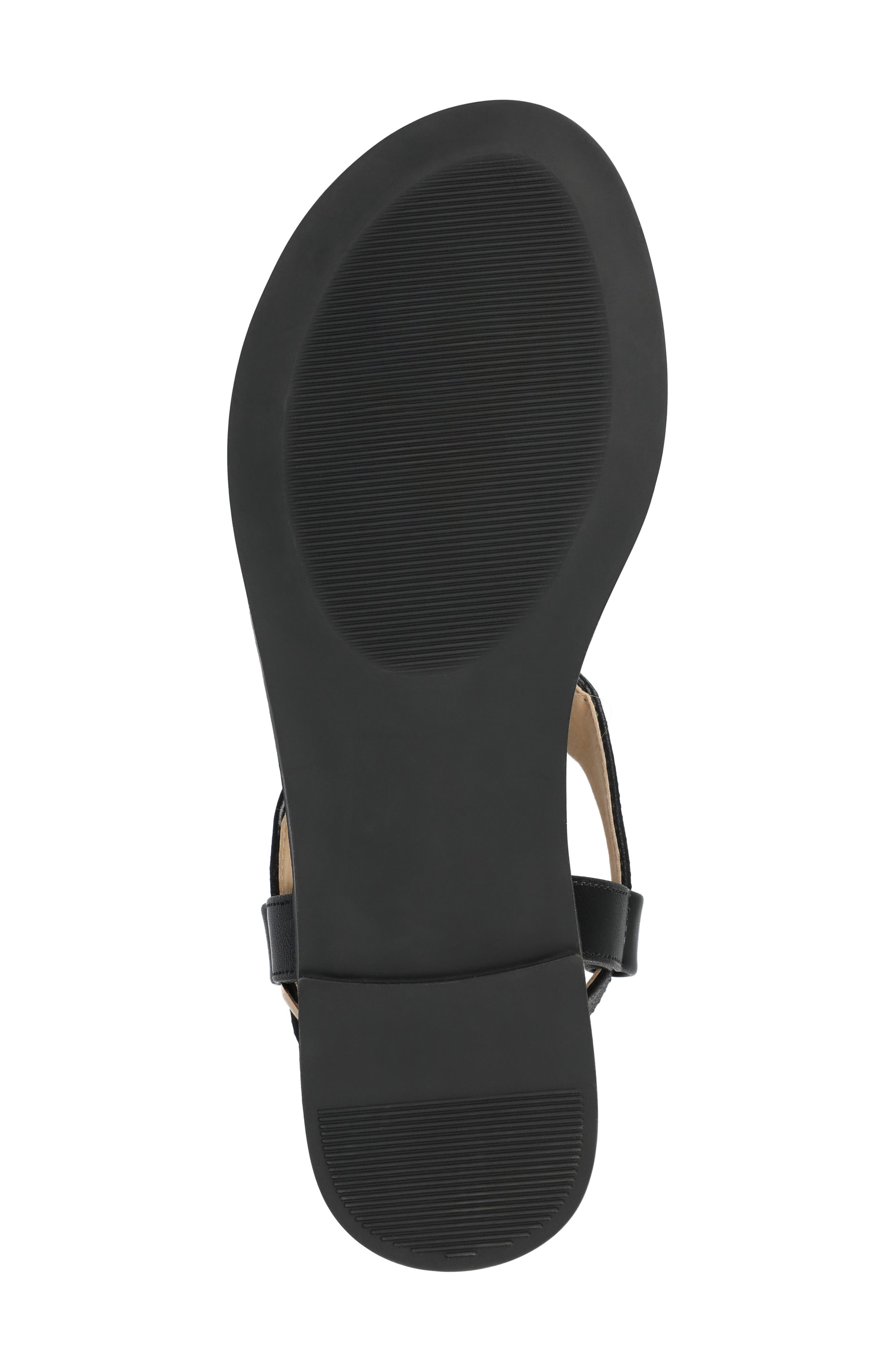 Journee Collection Genevive Sandal, Alternate, color, Black