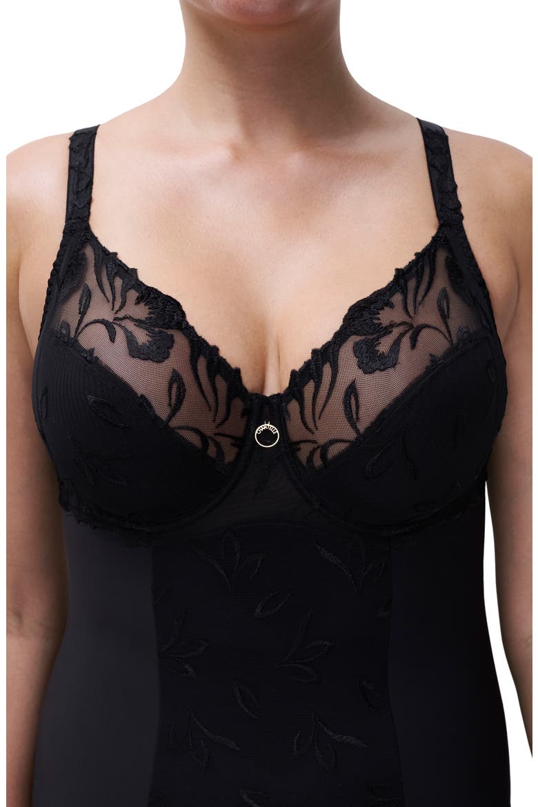 Majestic Sculpting Bodysuit, Alternate, color, BLACK