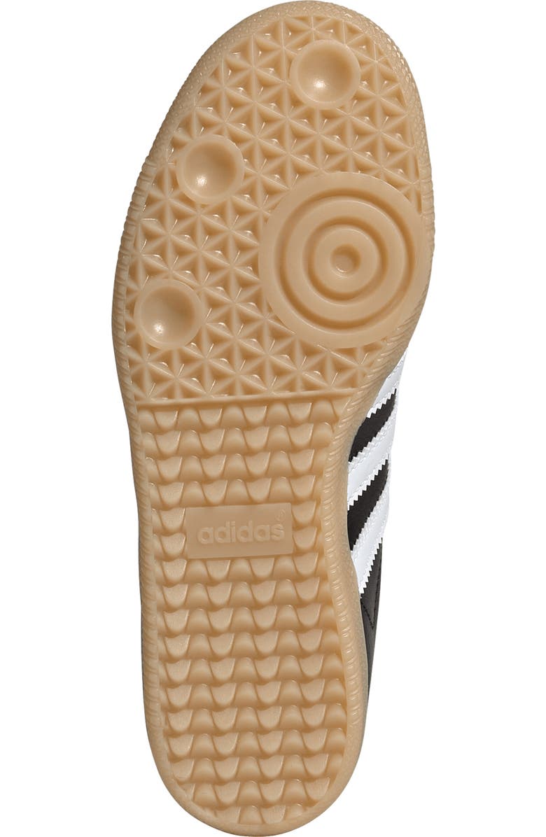 adidas Kids' Samba Sneaker, Alternate, color, Black/ White/ Gum