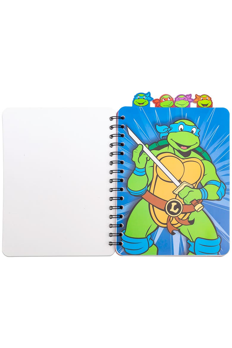 4 Tab Journal, Teenage Mutant Ninja Turtles, 160 Pages, Kids 3+, Alternate, color, Multicolored