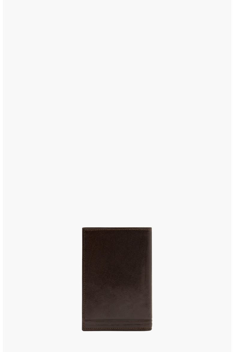 Gentleman Bifold Leather Wallet 551, Alternate, color, Brown