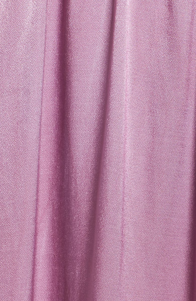 LACAUSA Marigold Satin Nightgown, Alternate, color,