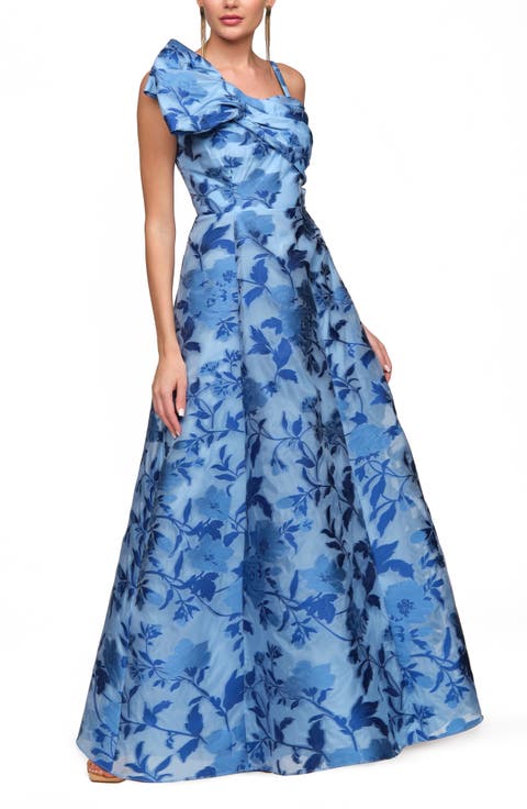 Anya Floral A-Line Gown