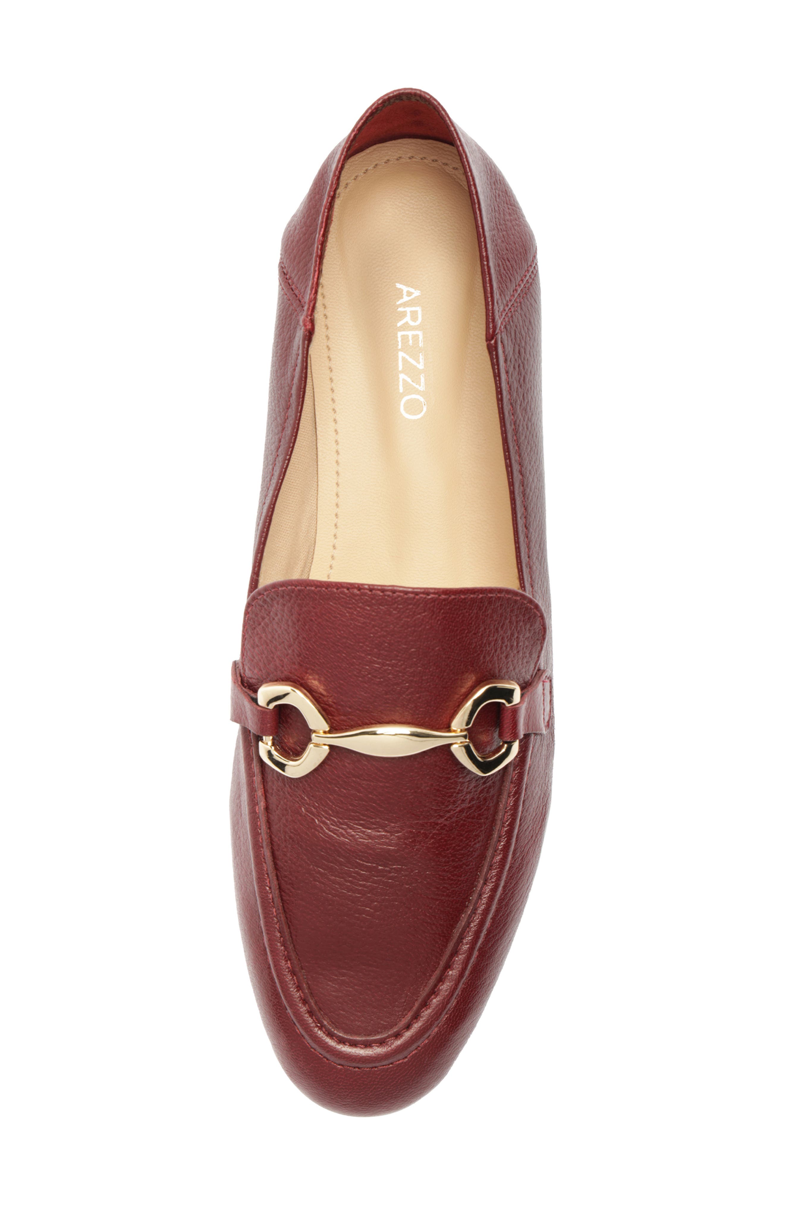 Emma Loafer, Alternate, color, FRESH RUBY