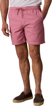 Faherty Essential Stretch Cotton Drawstring Shorts