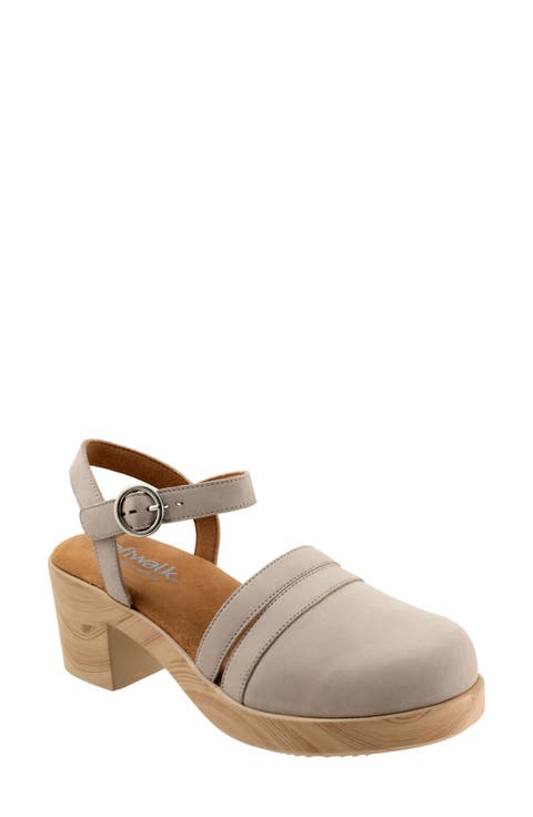 Fillmore Ankle Strap Platform Clog (Women)