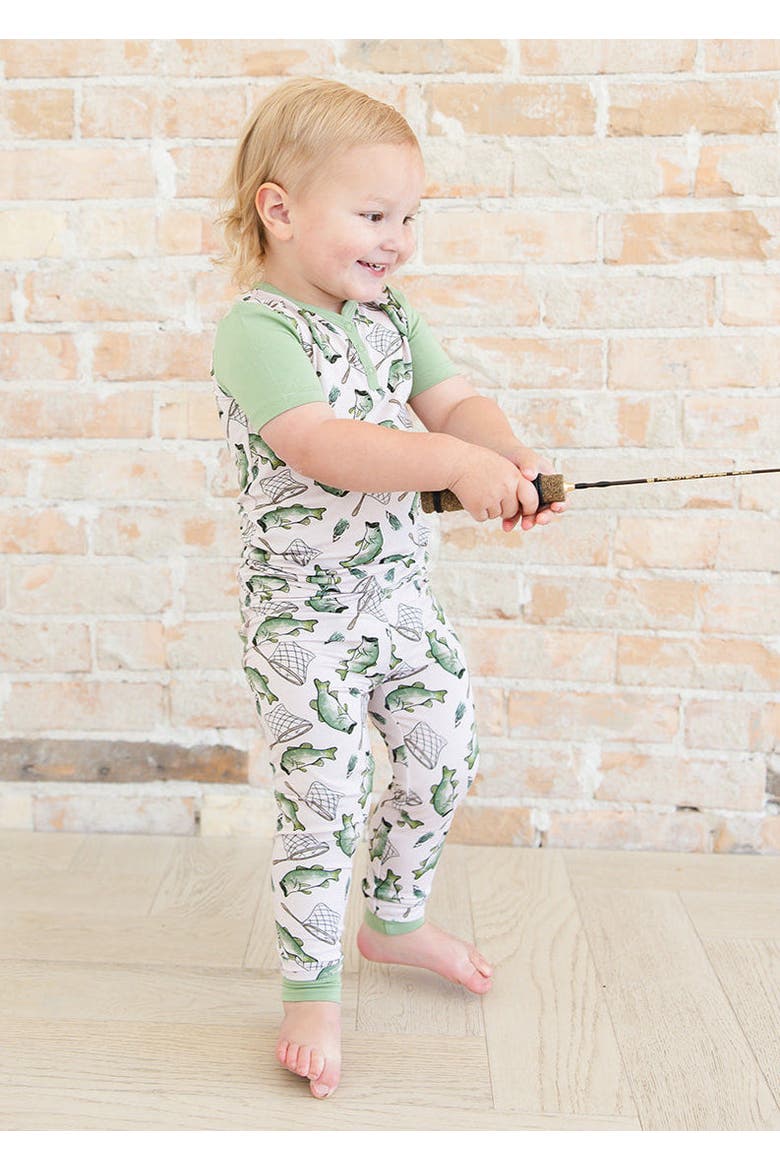 Pajama Set, Alternate, color, Green