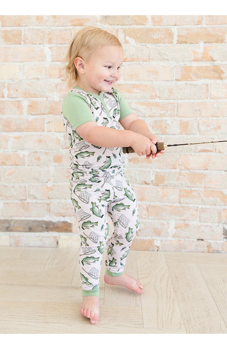 Charlie Lou Baby<sup>®</sup> Pajama Set, Alternate, color, Green
