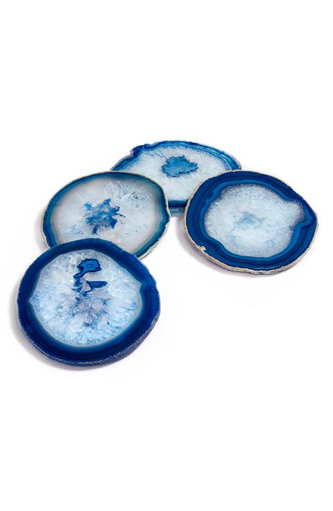 Pedra Set of 4 Agate Coasters