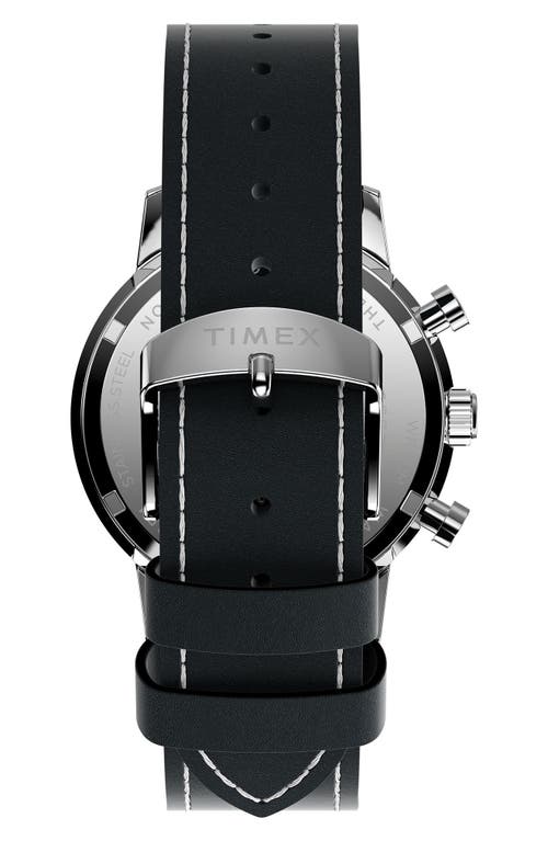 Timex Marlin Chronograph Tachymeter 40mm In Black