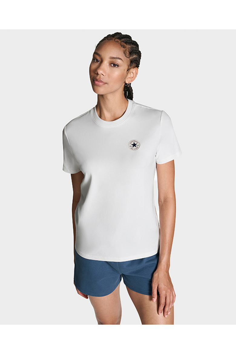 Chuck Taylor Patch T-Shirt, Main, color, WHITE 10A
