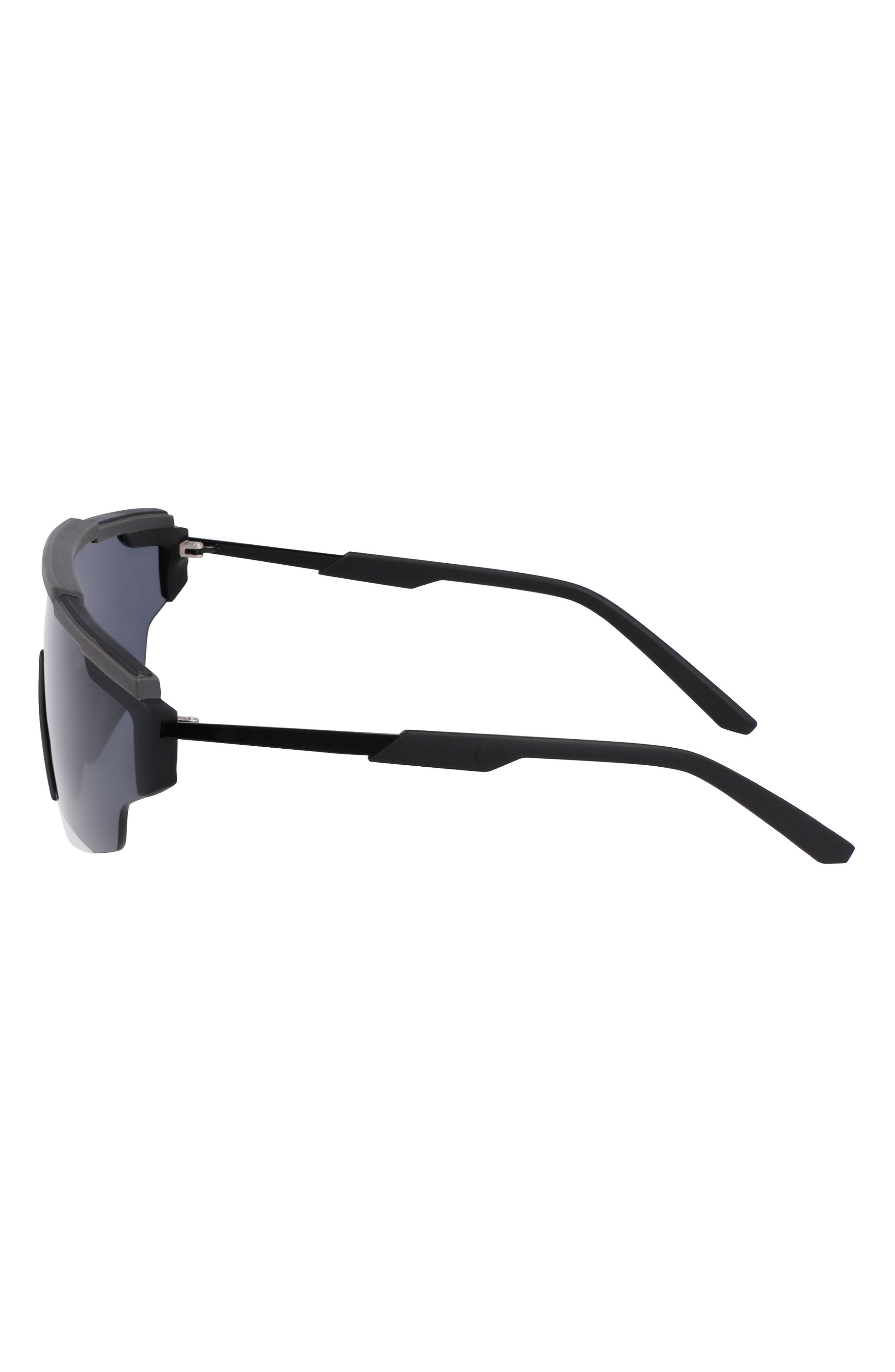 NWT Nike MARQUEE EDGE 24 E EV24027 Matte Black Shield 64mm Sunglasses NIKE MARQUEE EDGE 24 E EV24027 008 Sunglasses | Mercari main image 2
