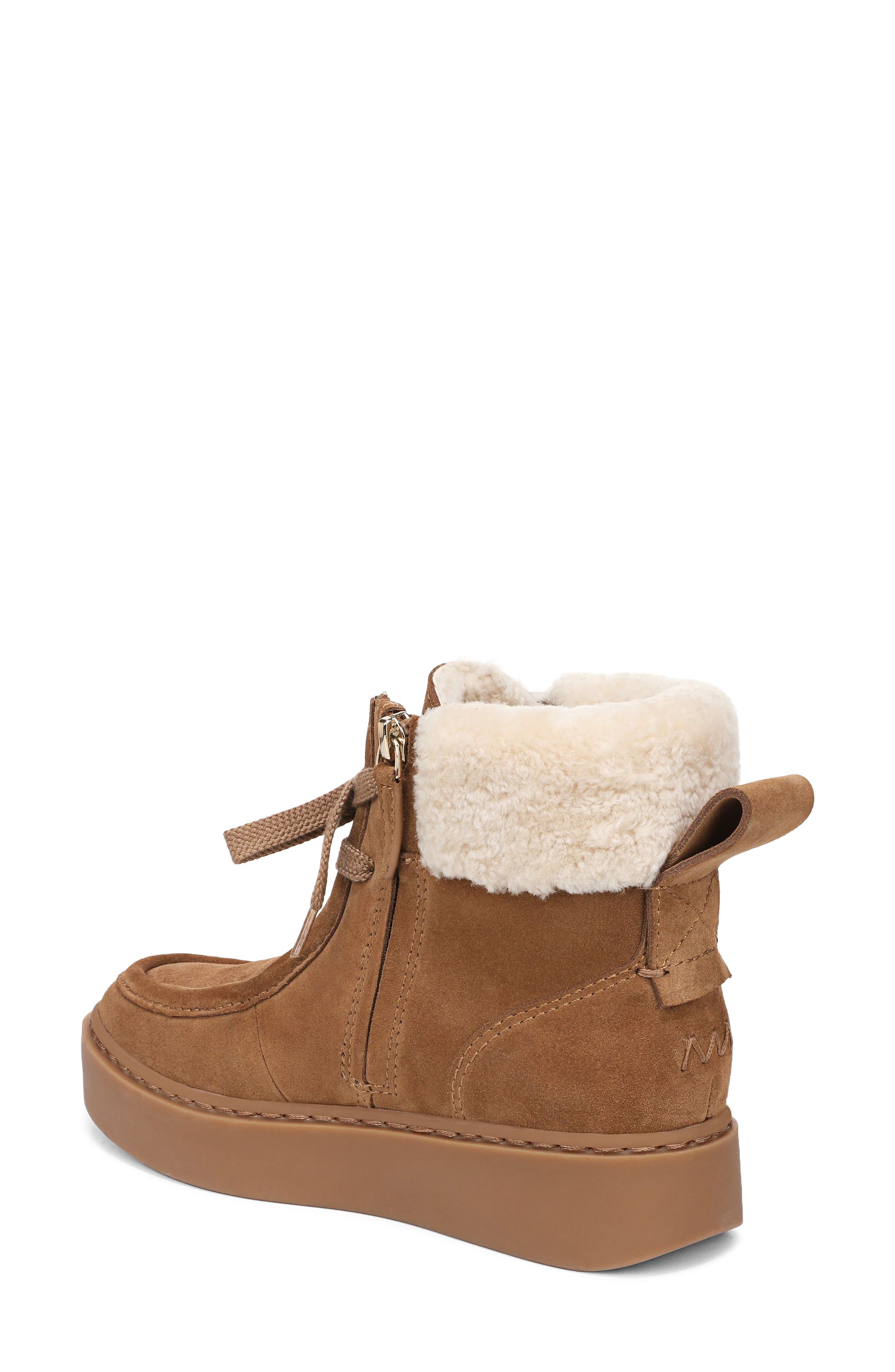 Sunny Genuine Shearling Lined Platform Bootie - image 4