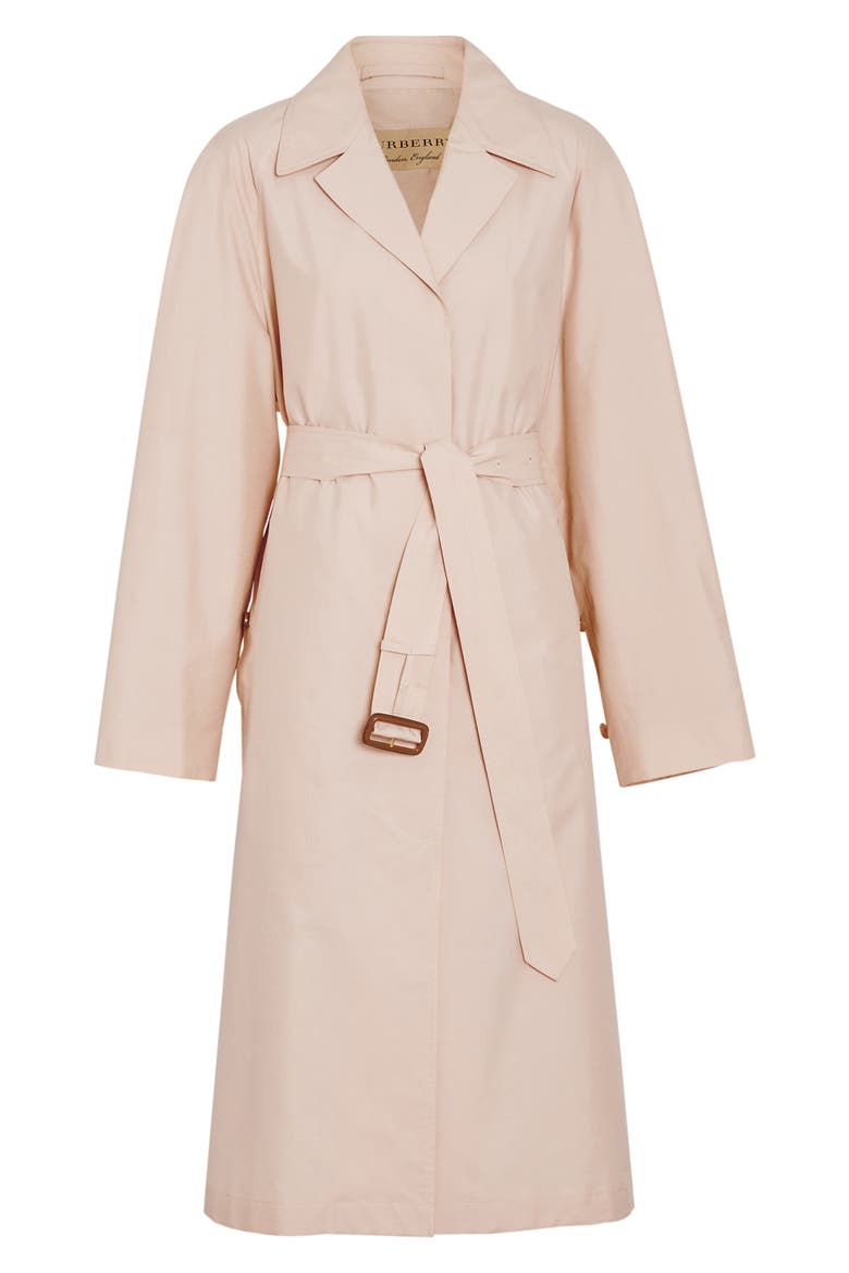 Edenderry Trench Coat, Alternate, color, CHALK PINK CHECK
