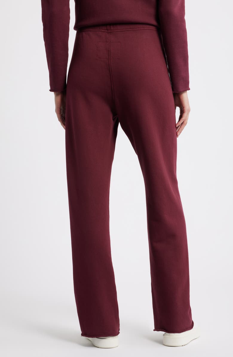 Frank & Eileen Catherine Cotton Sweatpants, Alternate, color, Currant