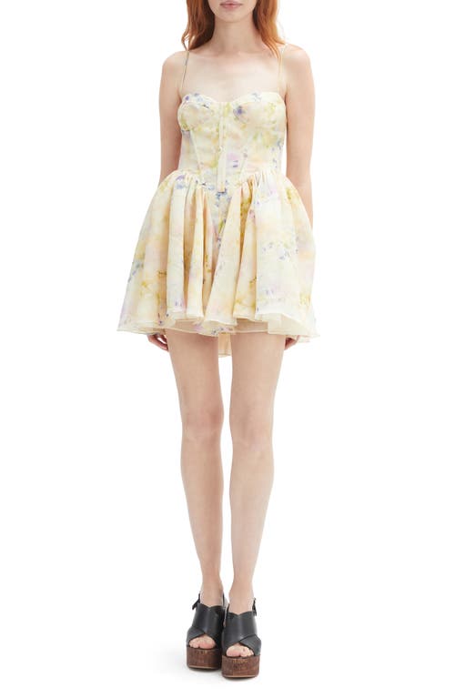Bardot Ashta Corset Mini Dress