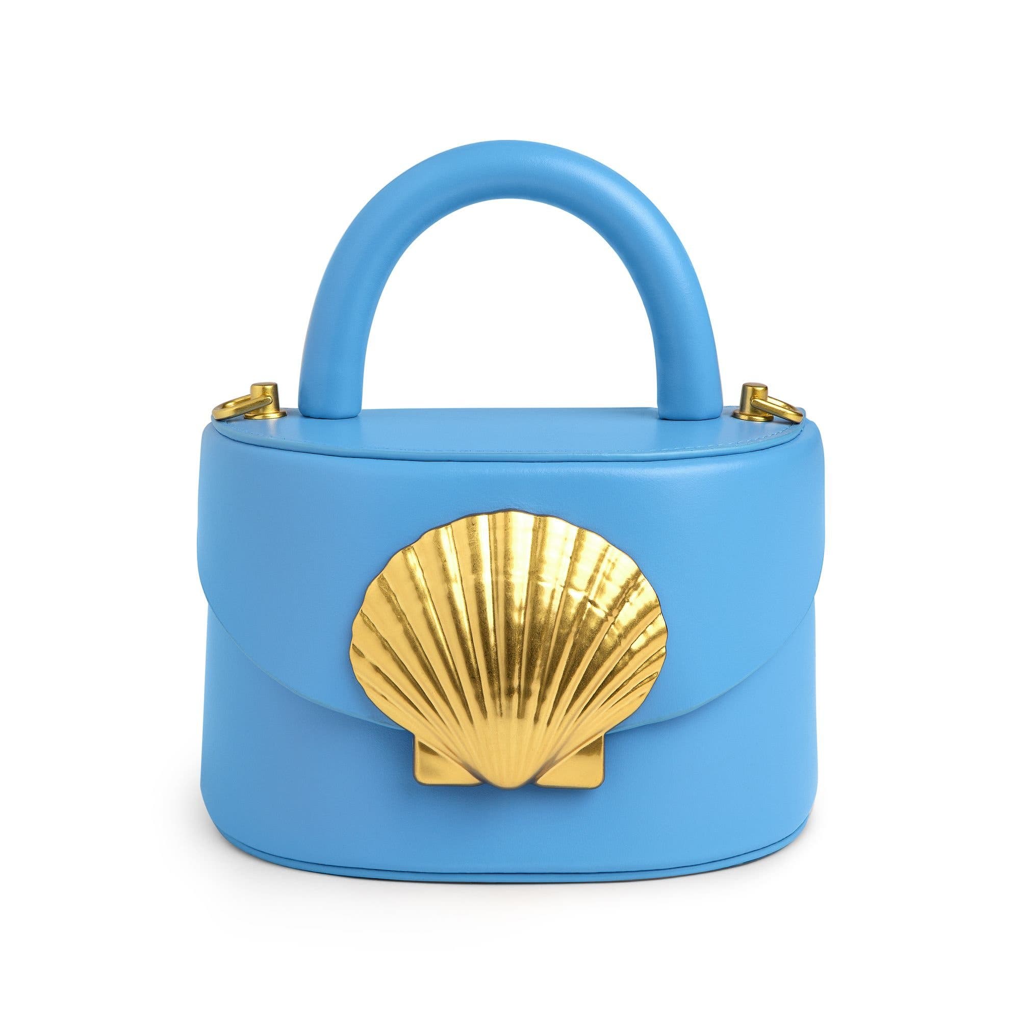 Viera Scallop Shell, Main, color, Sky Blue