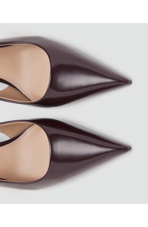 Mango Seth Slingback Pump In Brown
