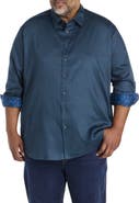 Robert Graham DXL Big & Tall Crosshatch Sport Shirt