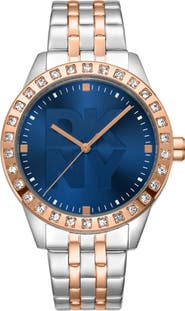 DKNY Two-Tone Bracelet Watch