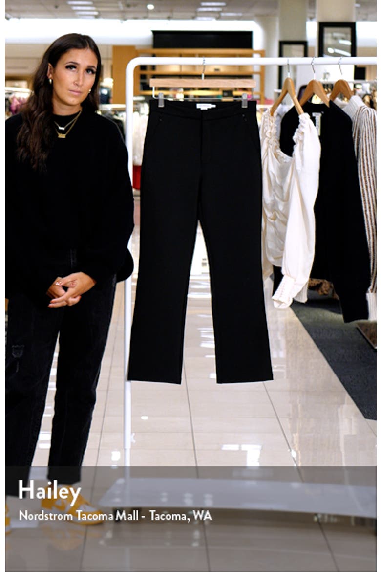 Sculpting Cropped Straight Trousers video