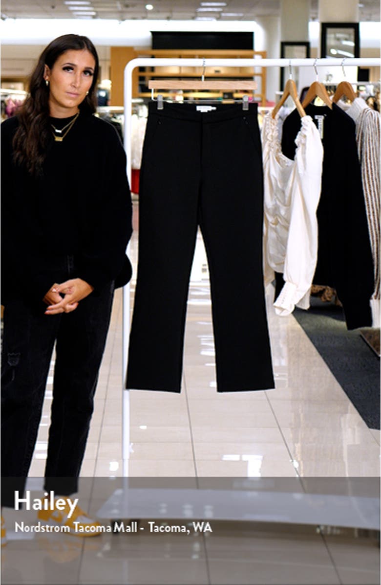Sculpting Cropped Straight Trousers, sales video thumbnail