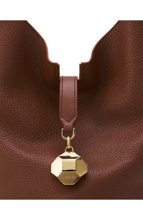 Lanvin Catch By  Medium Leather Bucket Bag