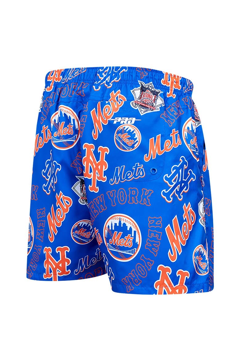 Men's Pro Standard Royal New York Mets Toss Logo Woven Shorts, Alternate, color, Royal