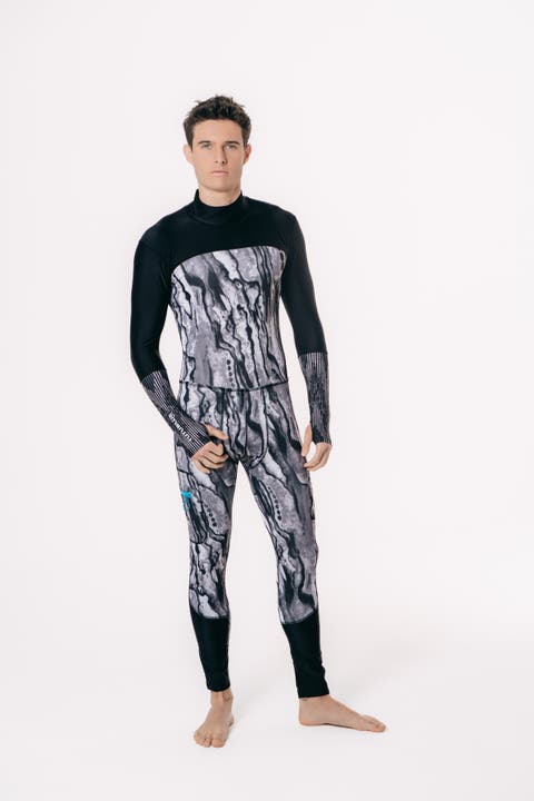 Men's Full-Body One-Piece Swimsuit - UPF 50+