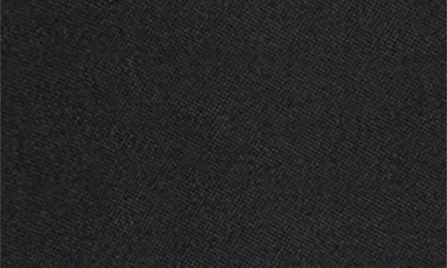 Balmain Zip Hem Slim Fit Wool Grain De Poudre Pants In Black