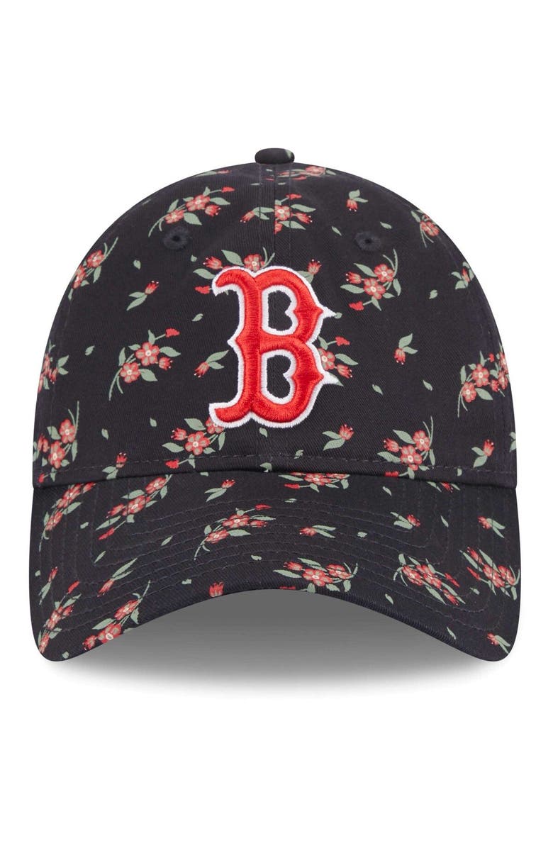 New Era Women's New Era  Navy Boston Red Sox Bloom 9TWENTY Adjustable Hat, Alternate, color, 
