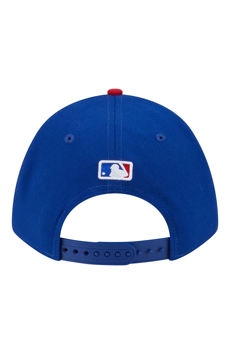 New Era Men's New Era White/Royal Chicago Cubs 150th Anniversary 9FORTY M-Crown Adjustable Hat, Alternate, color, White