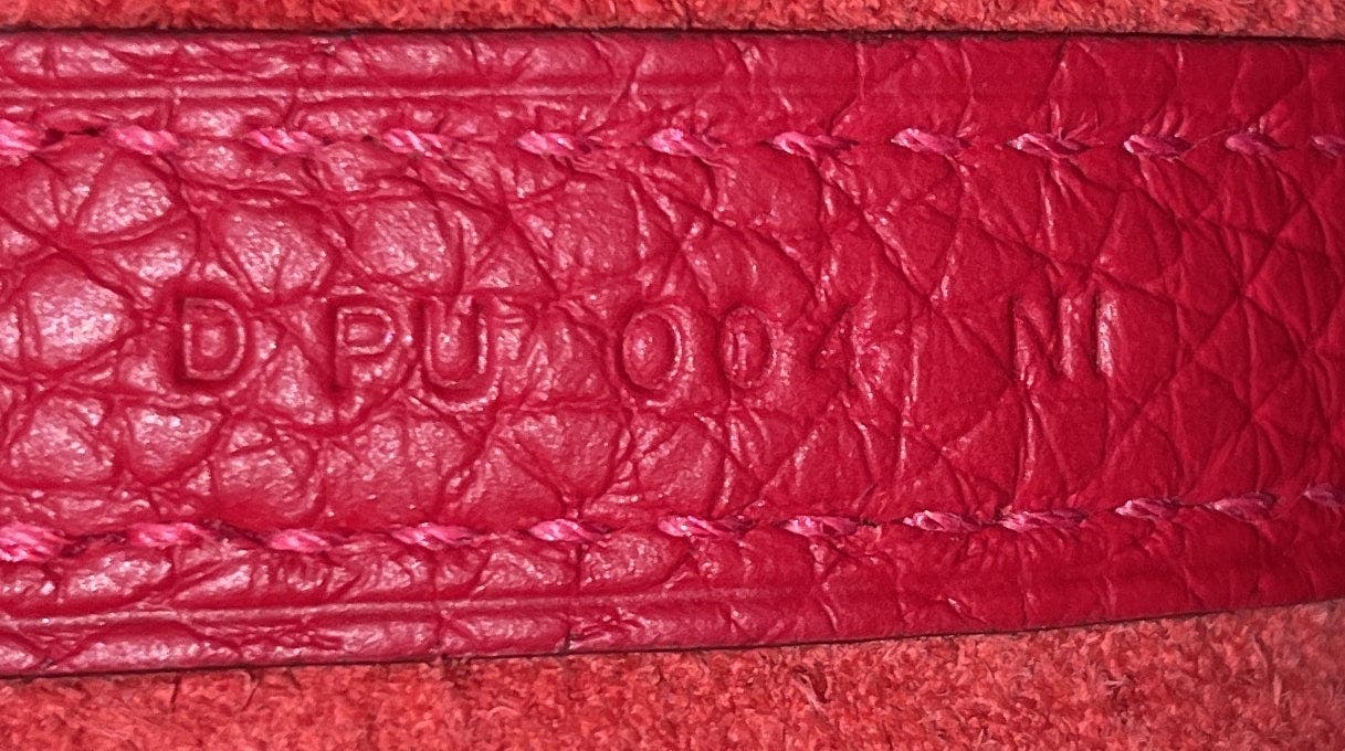 Pre-Owned Hermes Picotin Lock Bag Clemence PM, Alternate, color, Rouge Casaque