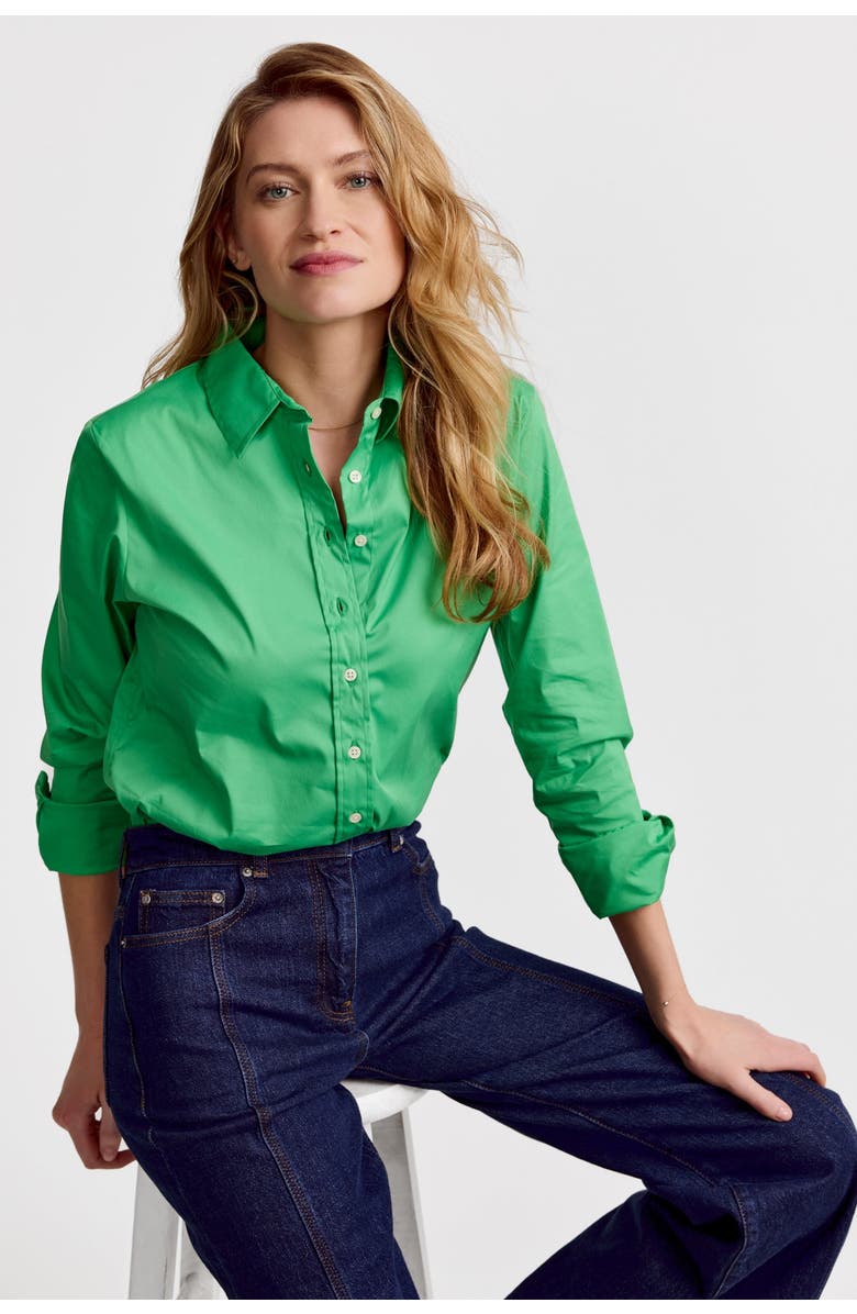 The Shirt by Rochelle Behrens The Icon Shirt, Alternate, color, Kelly Green
