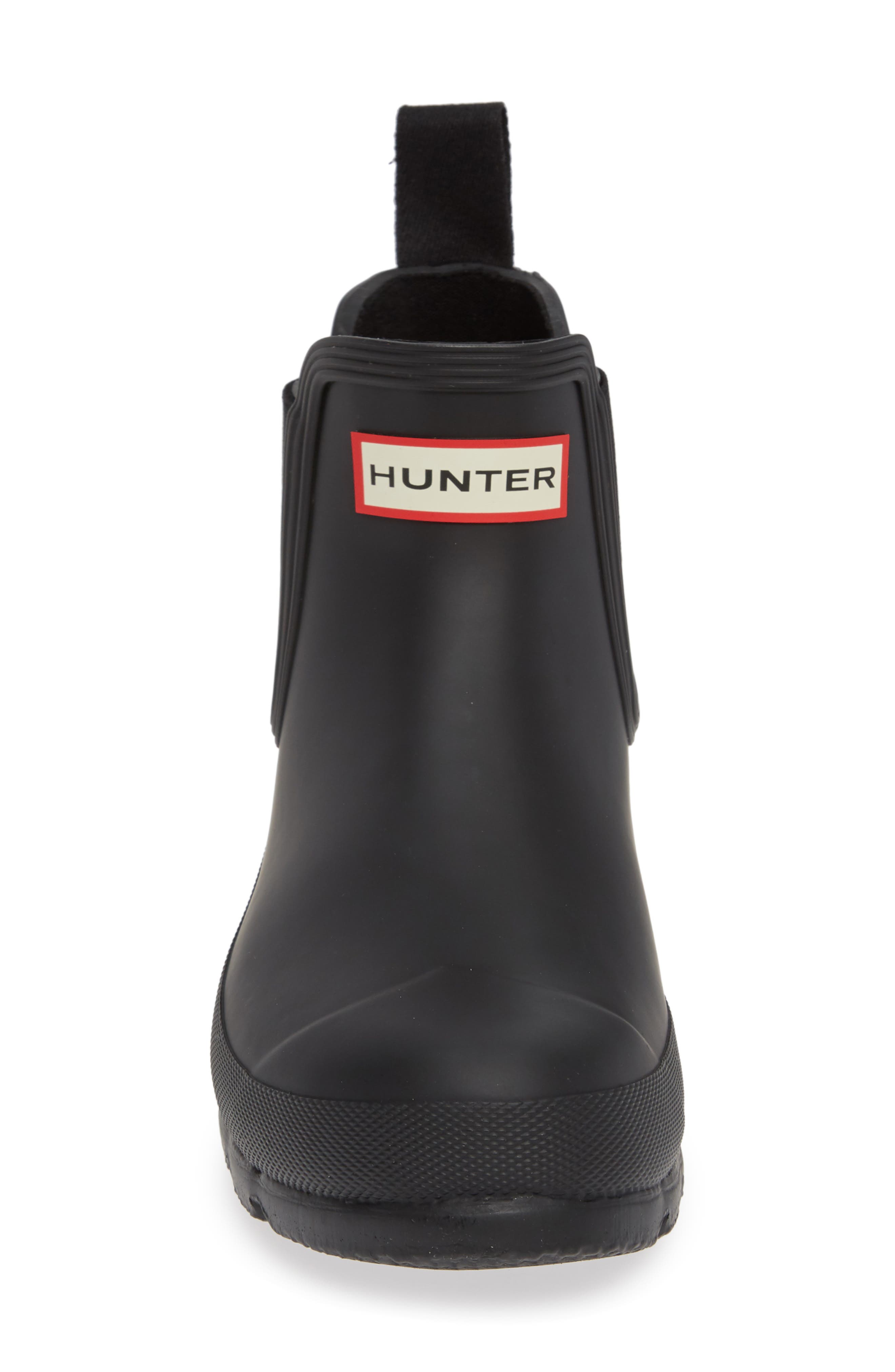 Hunter 'Original' Waterproof Chelsea Rain Boot, Alternate, color, 