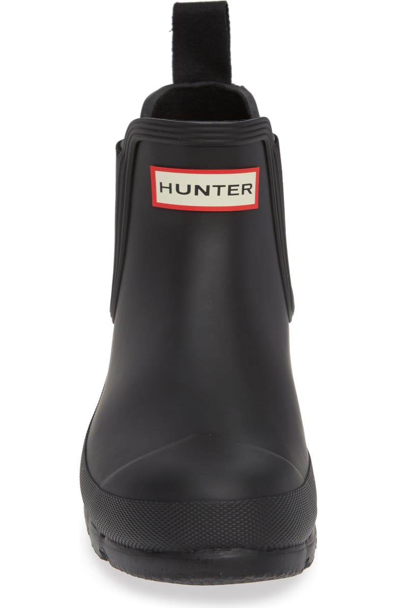 Hunter 'Original' Waterproof Chelsea Rain Boot, Alternate, color,