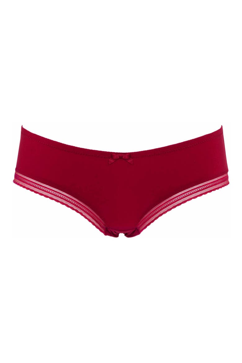 Milk Seamless Low Waist Maternity Briefs, Alternate, color, BURGUNDY