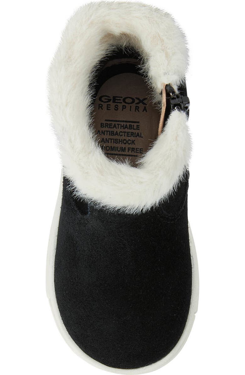 Geox Kids' Trotolla Faux Fur Lined Boot, Alternate, color,