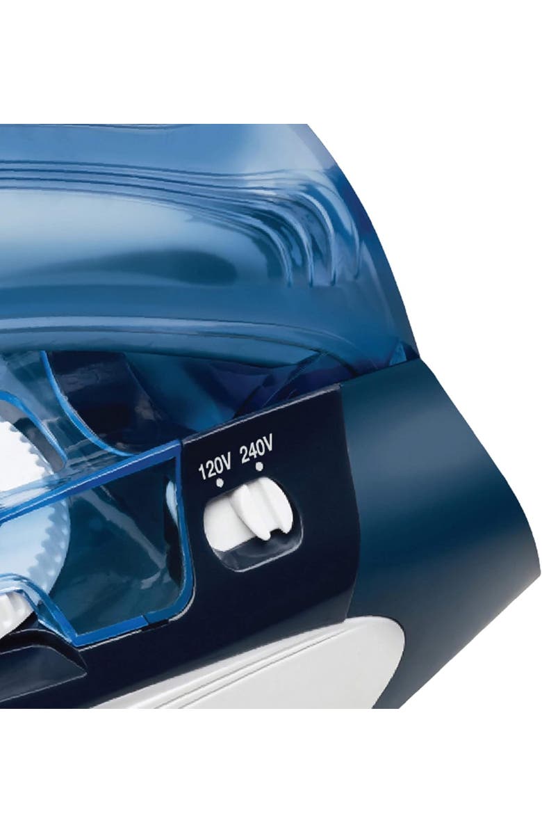 Brentwood Dual-Voltage Nonstick Travel Steam Iron, Alternate, color, Blue