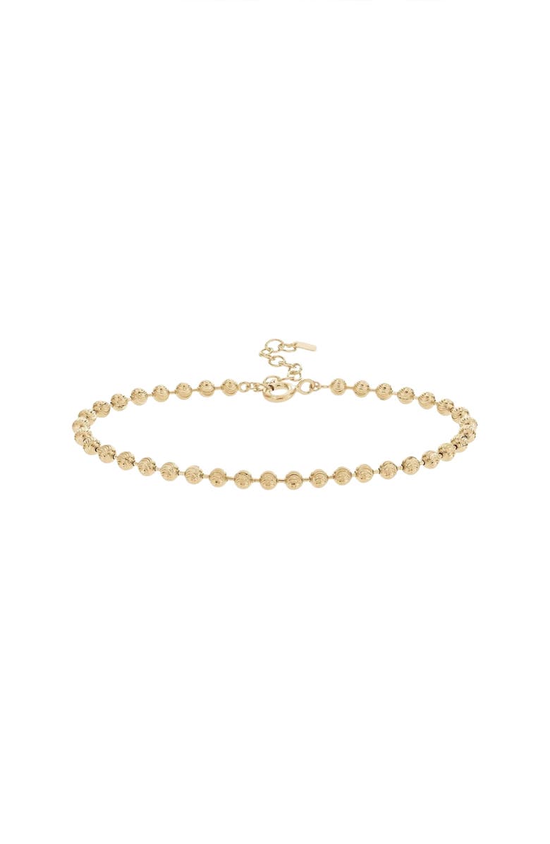 Bearfruit Jewelry Brigitte Dainty Textured Bracelet Trendy Minimalist, Main, color, Gold
