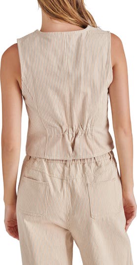売れ筋商品|||スティーブ マデン カットソー トップス レディース Women's Selene Cotton Denim Vest Dark Indigo Steve Madden Selene Denim Vest | Nordstrom