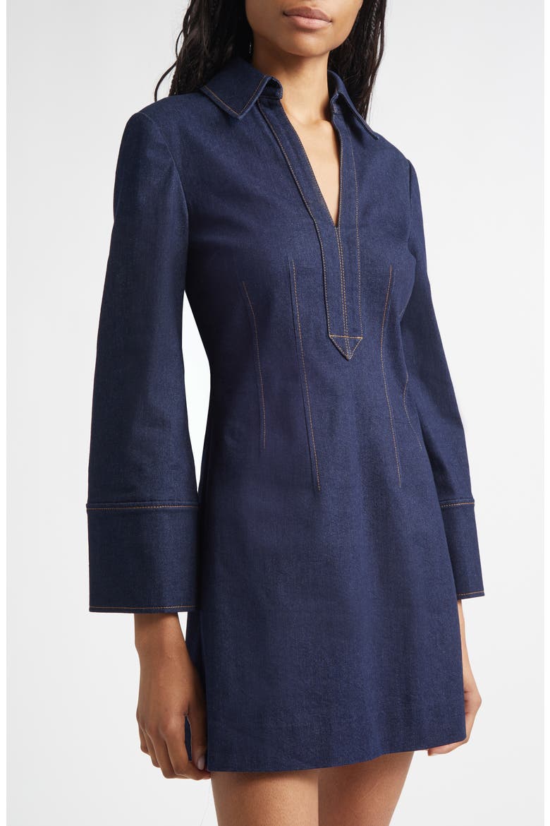 Raymond Denim Shirtdress, Alternate, color, MIDNIGHT WASH