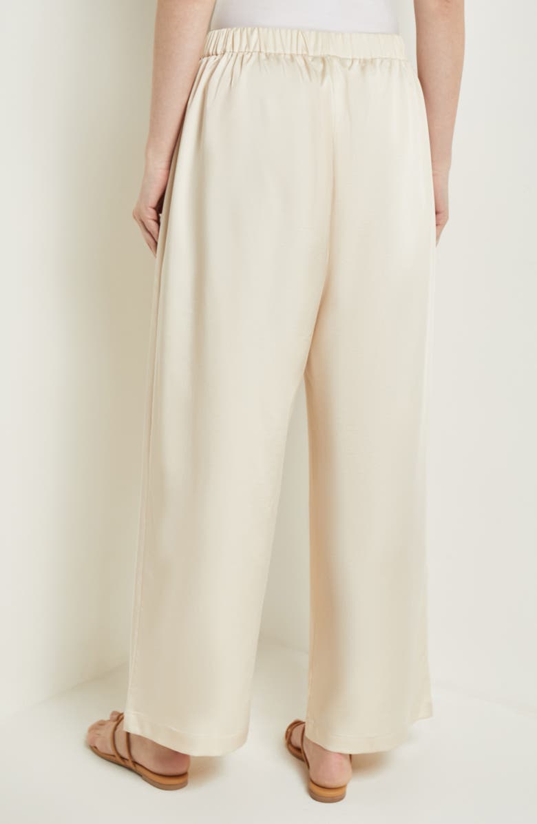 Misook Wide Leg Pants, Alternate, color, Parchment