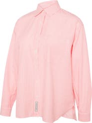 SAVAGE X FENTY Kickback Casuals Pajama Button-Up Shirt