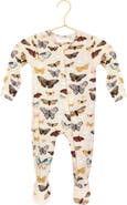 Lou Lou and Company Print Zip Footie