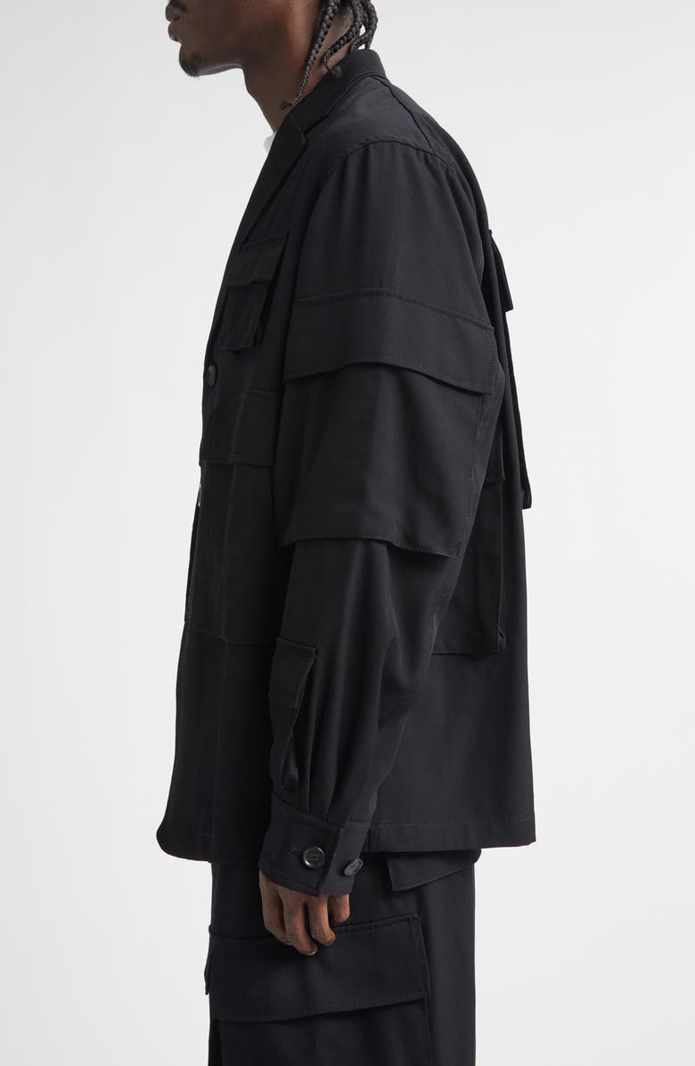 TAKAHIROMIYASHITA TheSoloist. Loafer Jacket, Alternate, color, Black