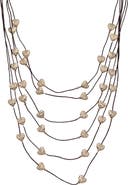 EYE CANDY LOS ANGELES Heart Layered Necklace
