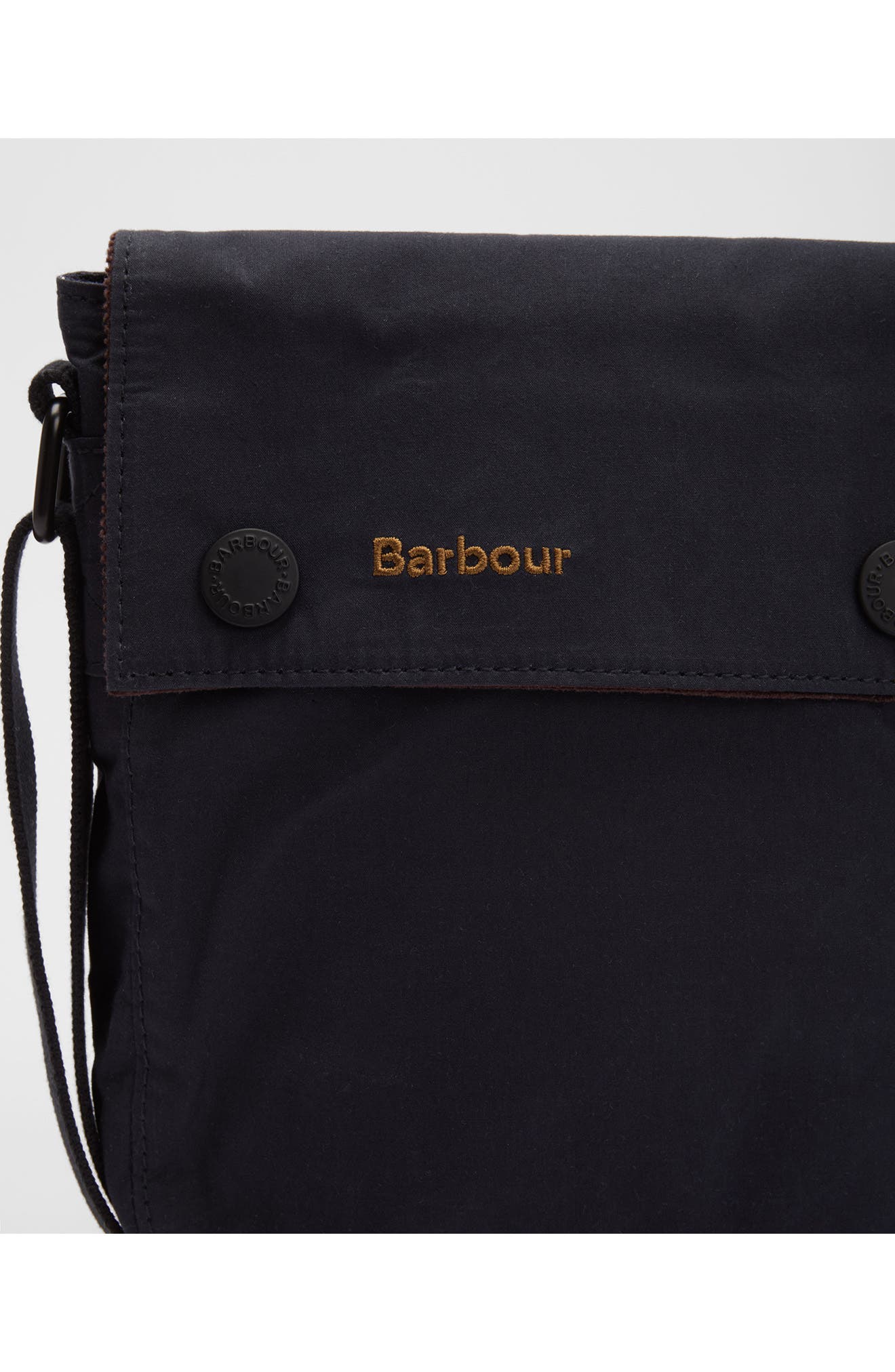 Barbour Transport Tartan Crossbody Bag, Alternate, color, Navy