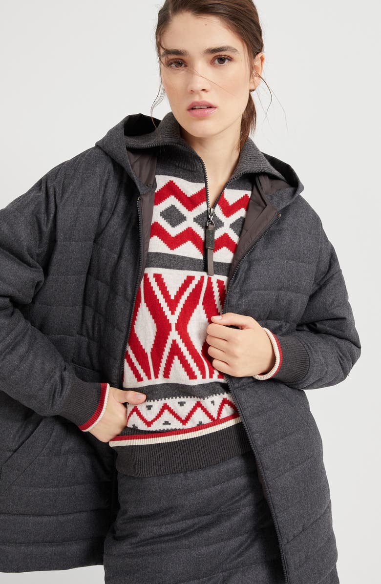 Brunello Cucinelli Water-resistant outerwear, Alternate, color, 