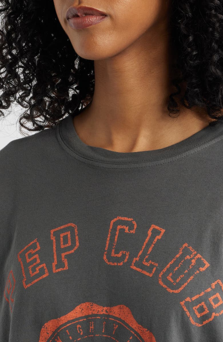 Junk Food Pep Club 1998 Oversize Cotton Graphic T-Shirt, Alternate, color,